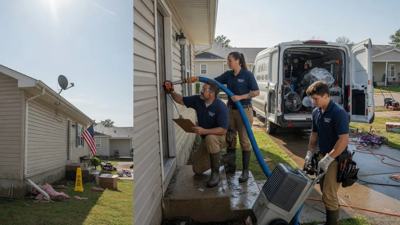 Ceiling Water Damage Restoration in Barhamsville, VA near me